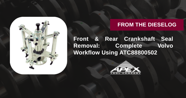 Front & Rear Crankshaft Seal Removal: Complete Volvo Workflow Using ATC88800502